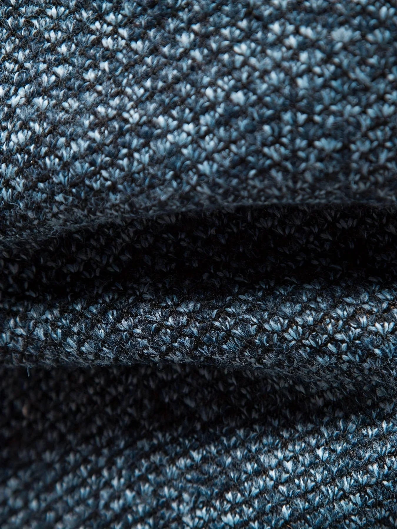 Men’s high-neck quarter-zip knit sweater – men