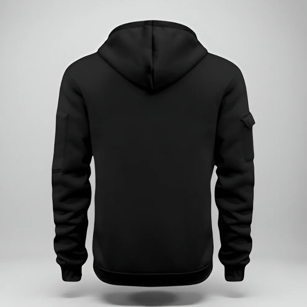 Men’s half-zip pullover hoodie – men