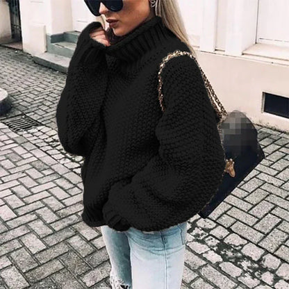 Brooke extra-thick turtleneck sweater – women