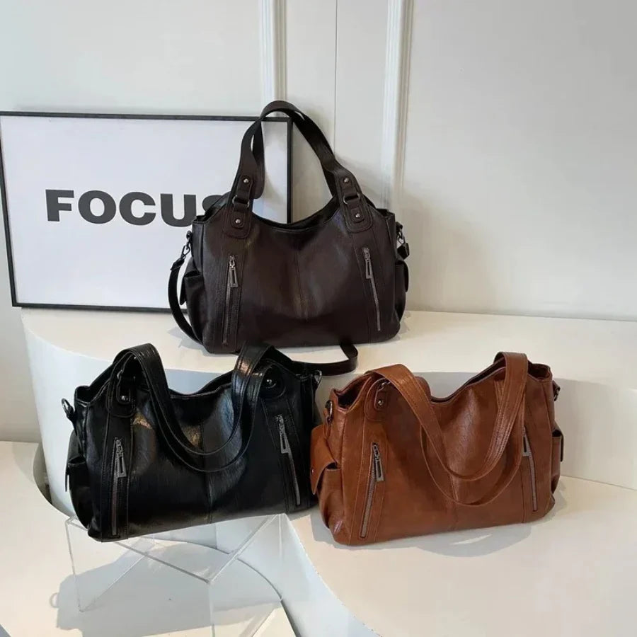 Harper structured shoulder bag in a modern design