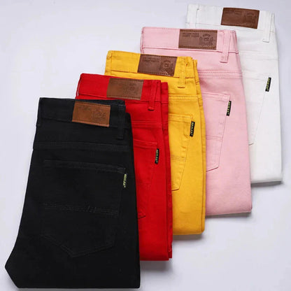 Men's jeans made from sustainable denim with a comfortable cut