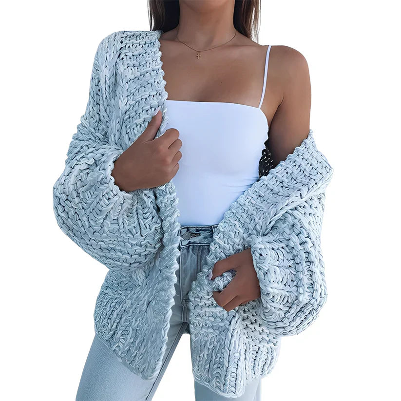 Khloe plush oversized sweater – women