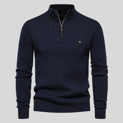 Bernhard classic knit pullover – men