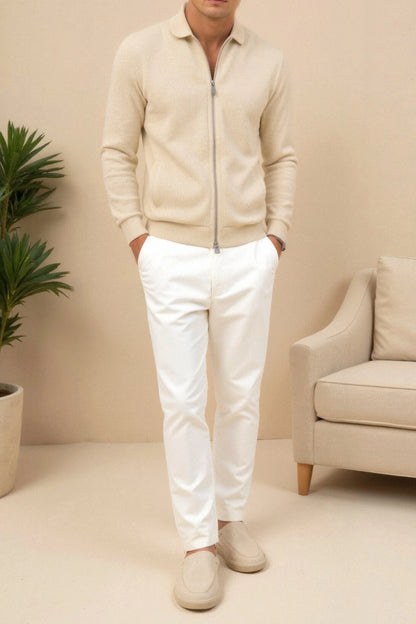 Giovanni Stylish Men’s Jacket in Beige