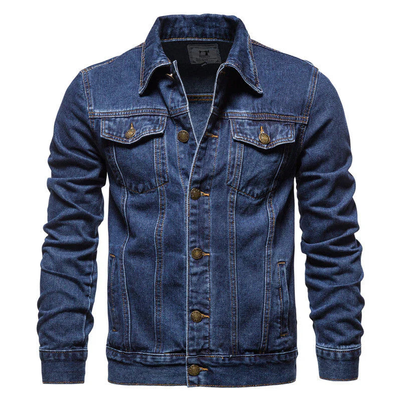 Jameson classic denim trucker jacket – men