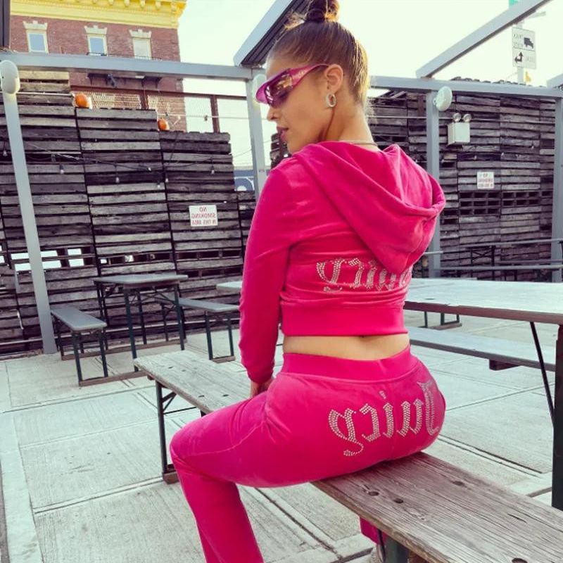 Trendy Y2k Juicy tracksuit - Joyline