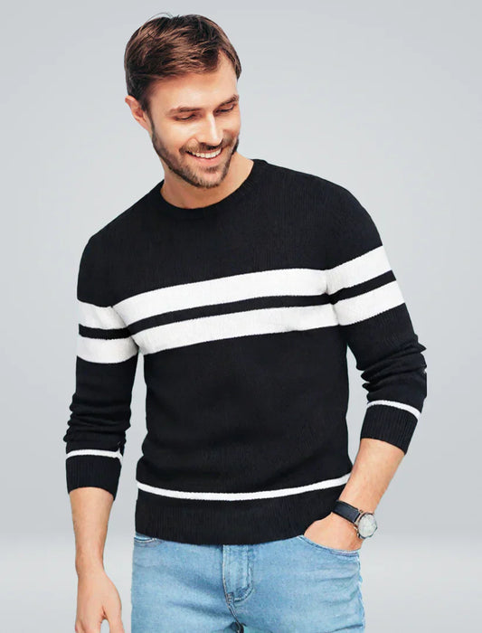 Bruno warm cotton pullover – men