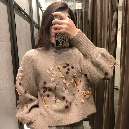 Delicia stylish knit sweater – women