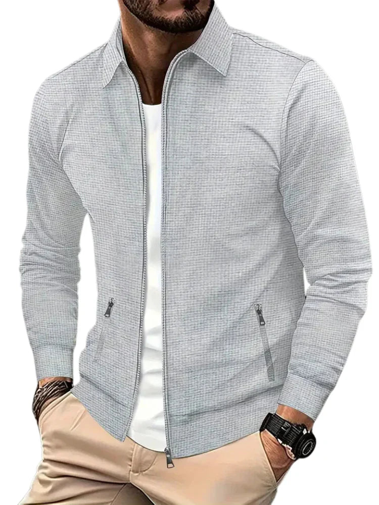 Giulio lightweight zip jacket – men