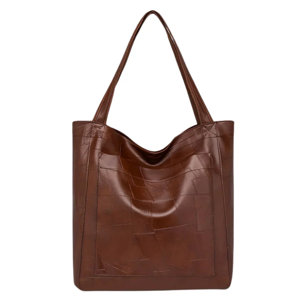 Frenzy faux leather tote bag – women