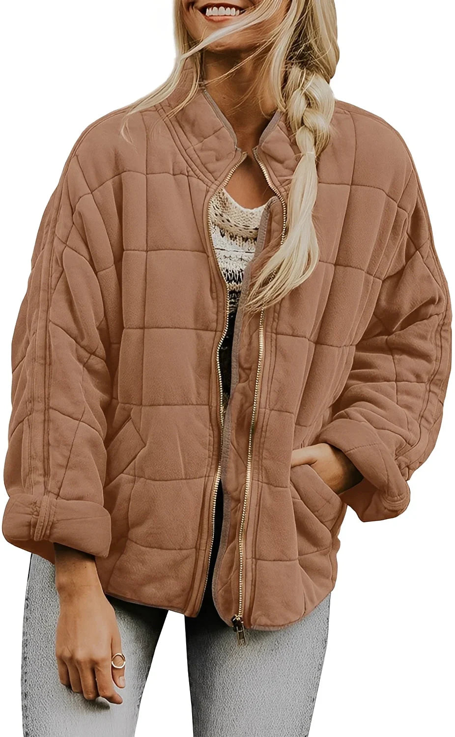 Mikaela thick oversize jacket – women