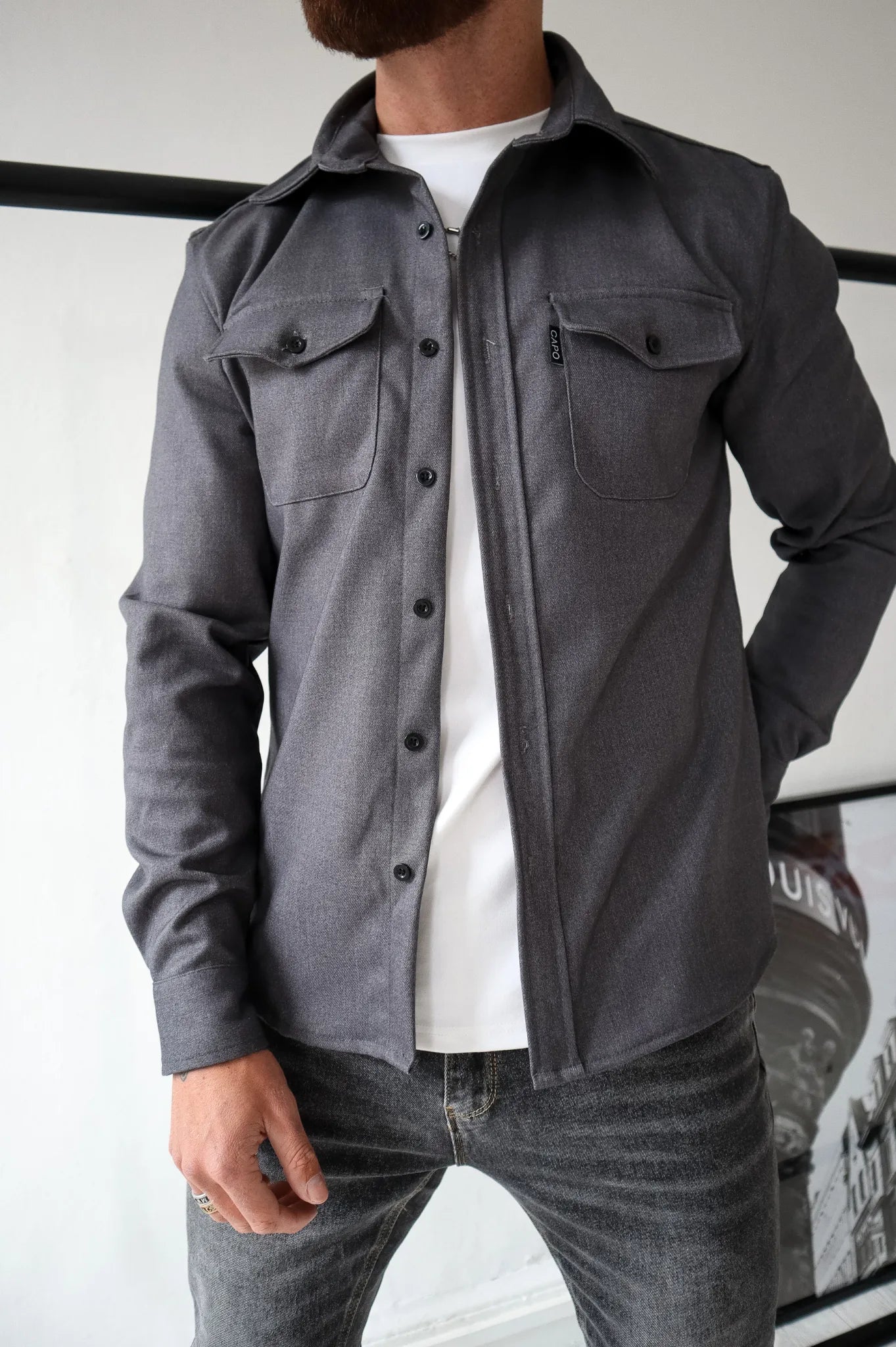 AZAN | Modern Shirt Jacket for Men