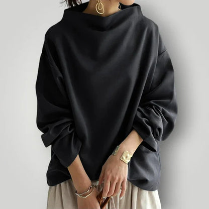 Women's fashionable roll-neck sweaters – timeless winter style