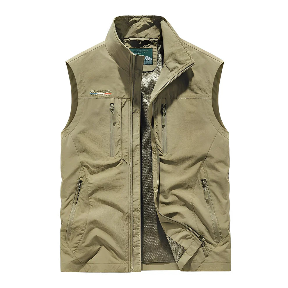 Colin stylish sleeveless cotton vest – women