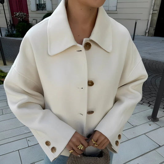 Patricia stylish jacket with relaxed lapel – women