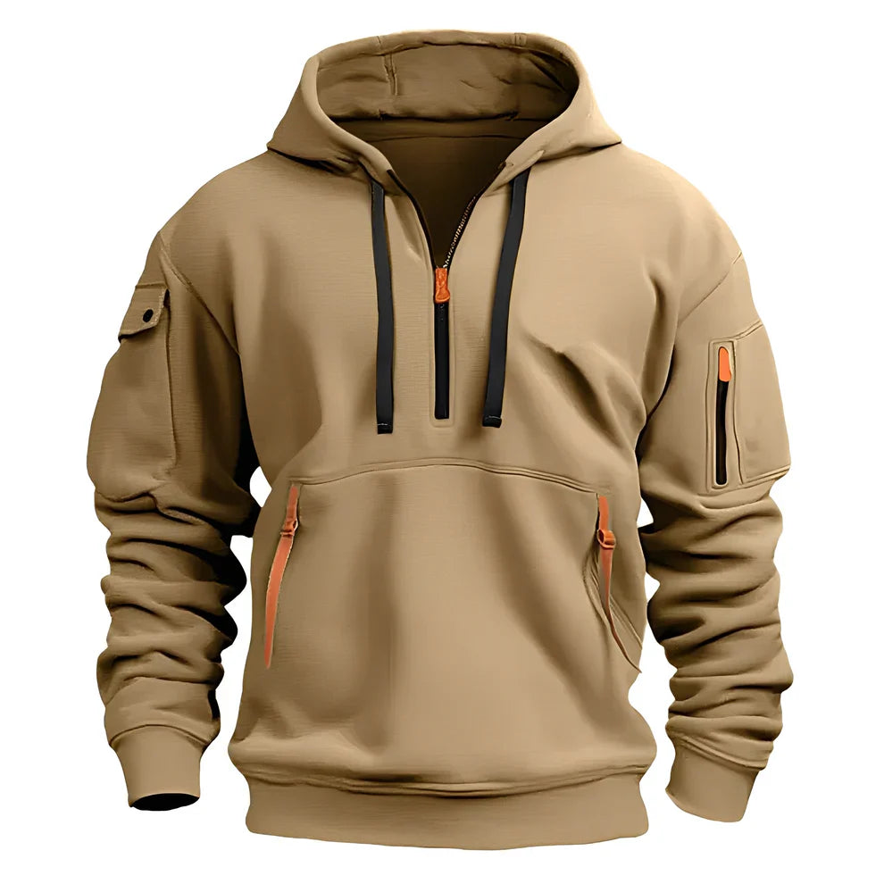 Paxton comfortable relaxed hoodie – men