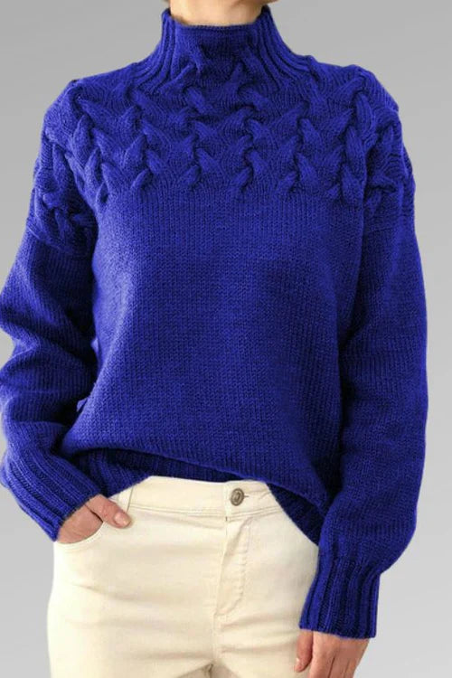 Caja - turtleneck sweater - elegance and warmth