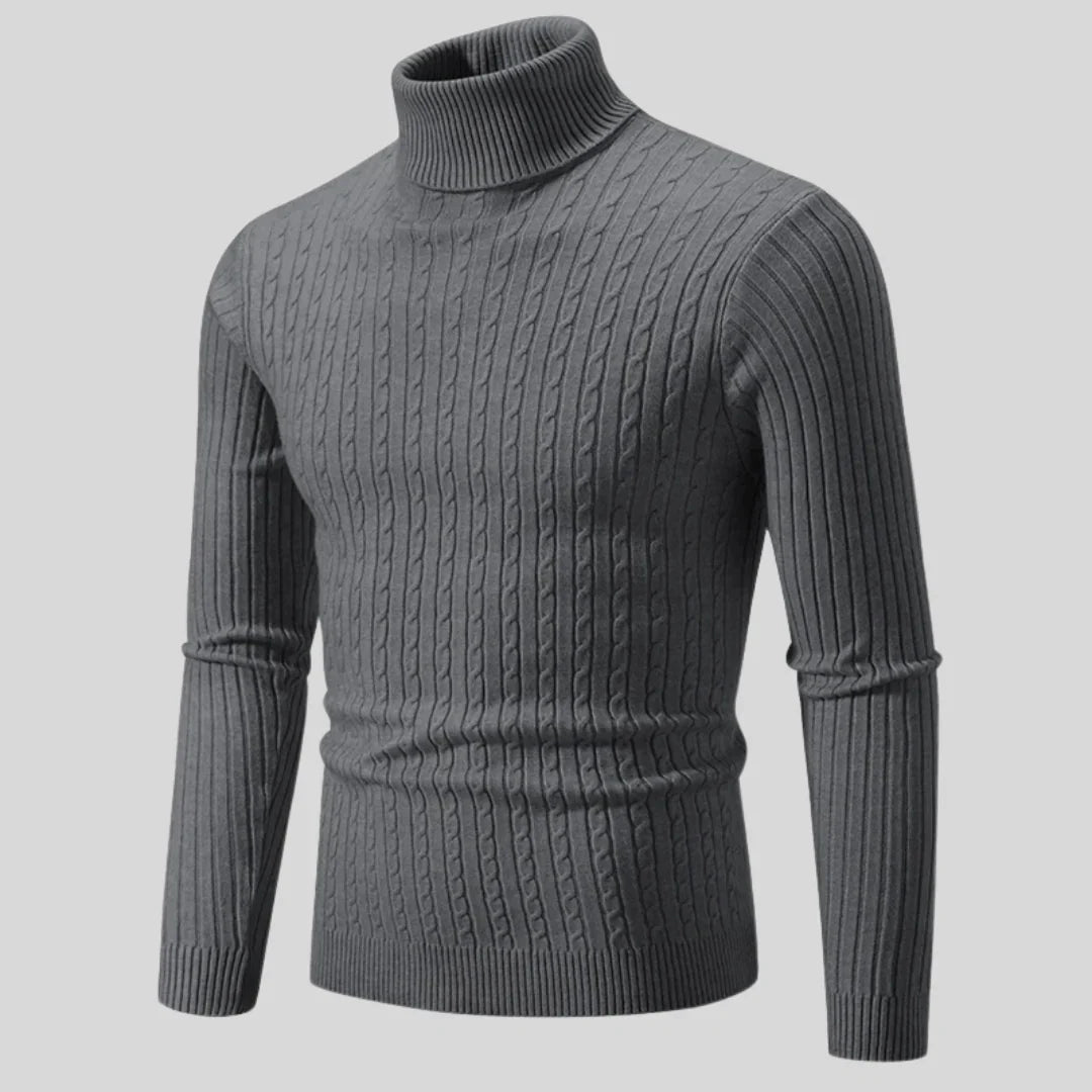 Christoph stylish turtleneck sweater – men