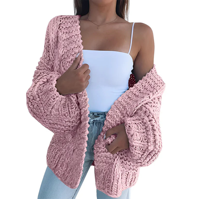Khloe plush oversized sweater – women