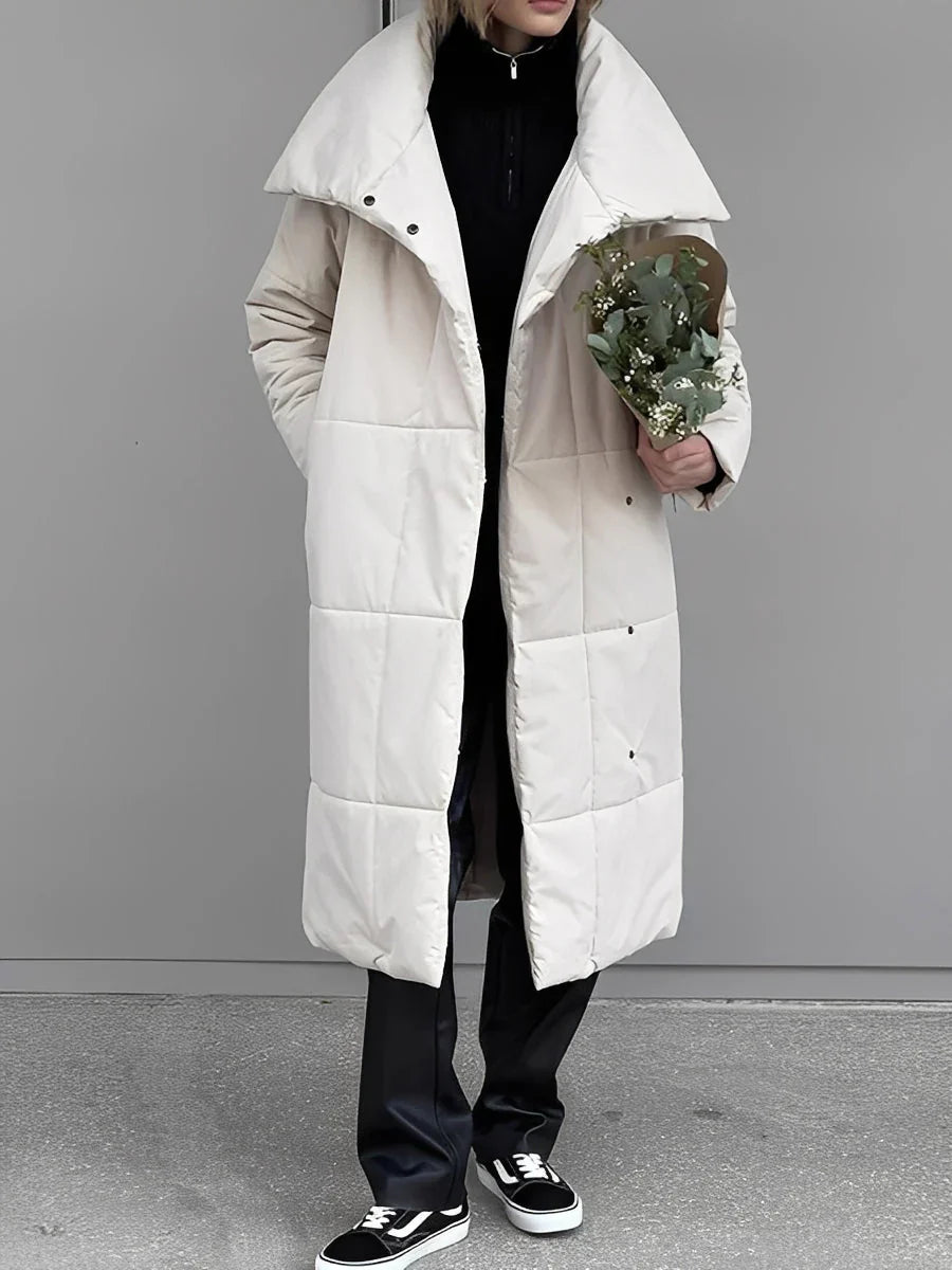 Adaline long warm padded jacket – women