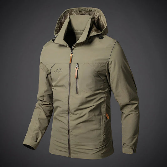 Finnegan casual outdoor jacket with hood – men