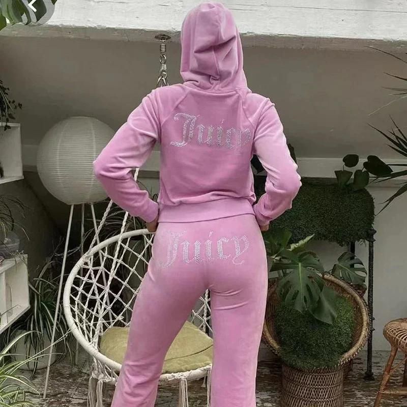 Trendy Y2k Juicy tracksuit - Joyline