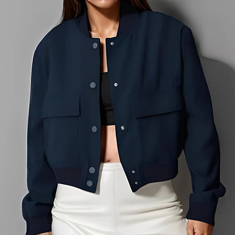 Marva casual loose jacket with large pockets – women