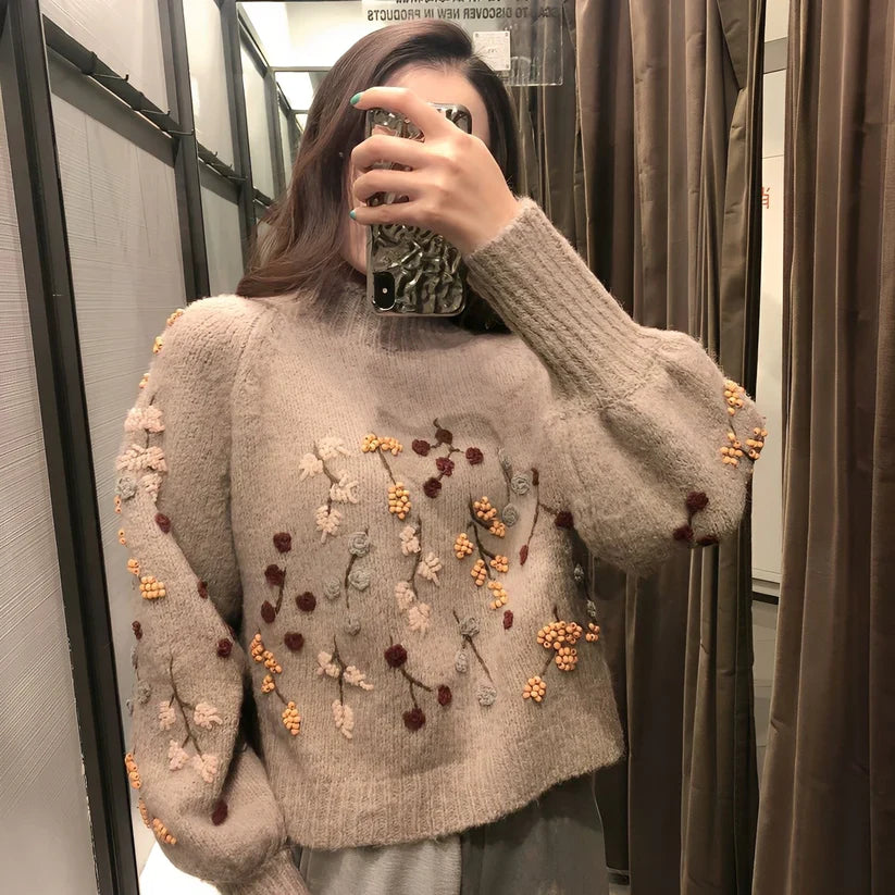 Delicia stylish knit sweater – women