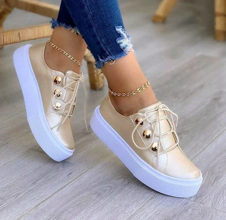 Women's summer shoes with platform sole, lightweight and comfortable