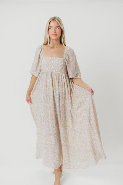 Mona 'Love Story' Maxi Dress - Bump Friendly and Inclusive Sizing (S-3XL)