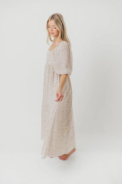 Mona 'Love Story' Maxi Dress - Bump Friendly and Inclusive Sizing (S-3XL)