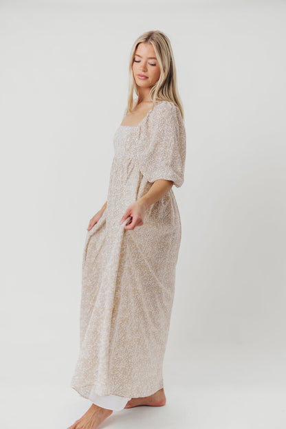 Mona 'Love Story' Maxi Dress - Bump Friendly and Inclusive Sizing (S-3XL)