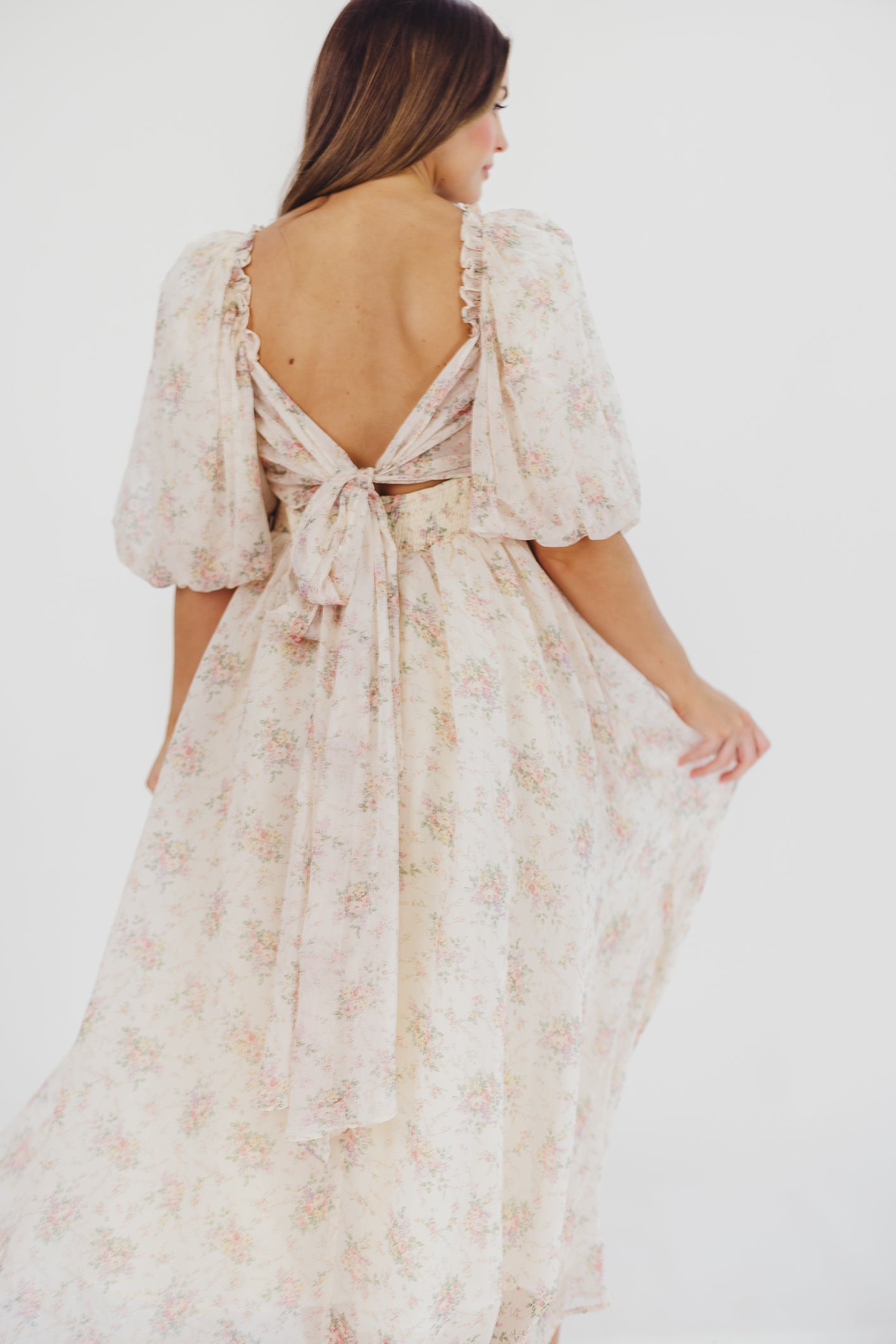 Melody Maxi Dress in Petal Pink - Bump Friendly & Inclusive Sizing (S-3XL)