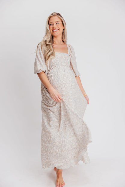 Mona 'Love Story' Maxi Dress - Bump Friendly and Inclusive Sizing (S-3XL)