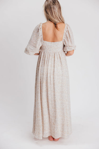 Mona 'Love Story' Maxi Dress - Bump Friendly and Inclusive Sizing (S-3XL)