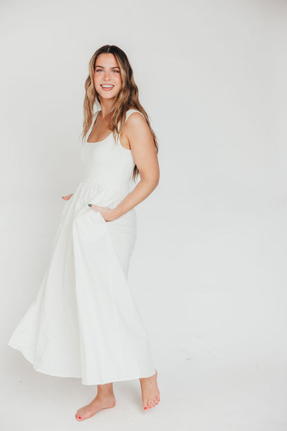 Lucinda Maxi Dress in White