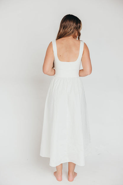 Lucinda Maxi Dress in White