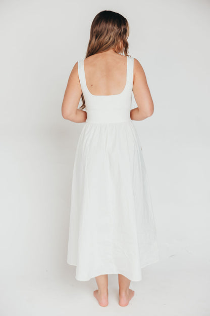 Lucinda Maxi Dress in White