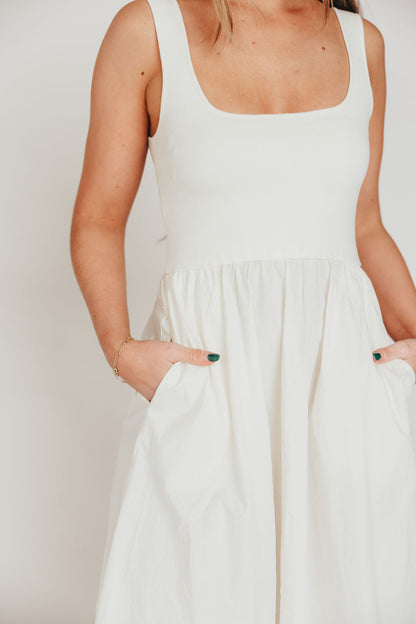 Lucinda Maxi Dress in White