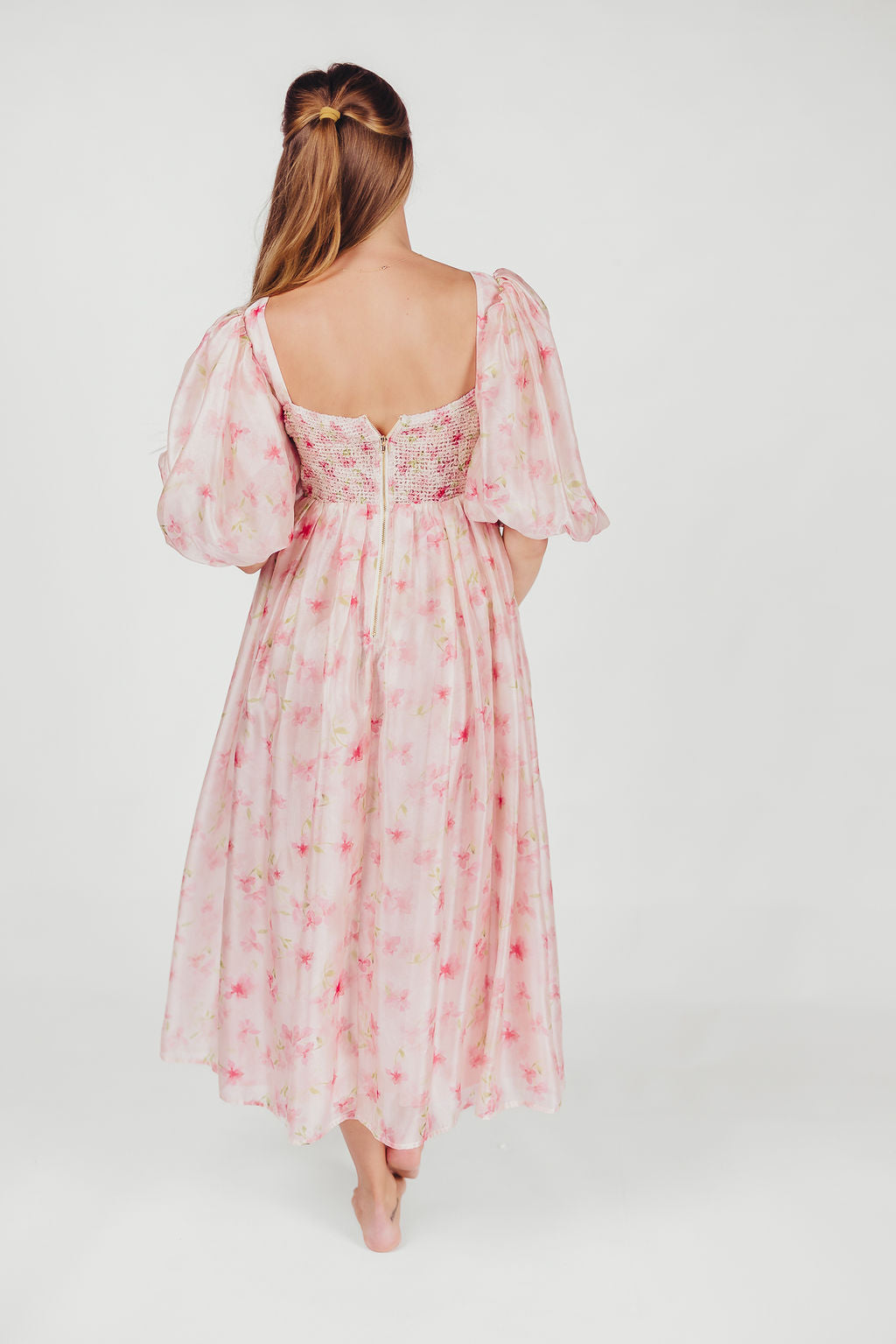 Harlow Maxi Dress in Pink - Bump Friendly & Inclusive Sizing (S-3XL)