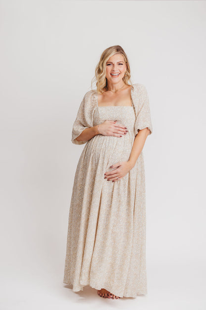 Mona 'Love Story' Maxi Dress - Bump Friendly and Inclusive Sizing (S-3XL)