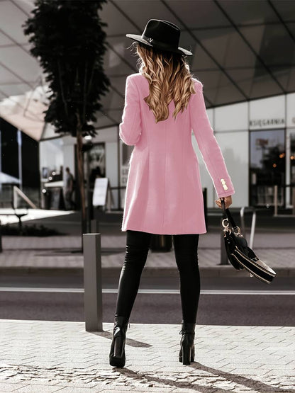 Clara | slim-fit wool coat