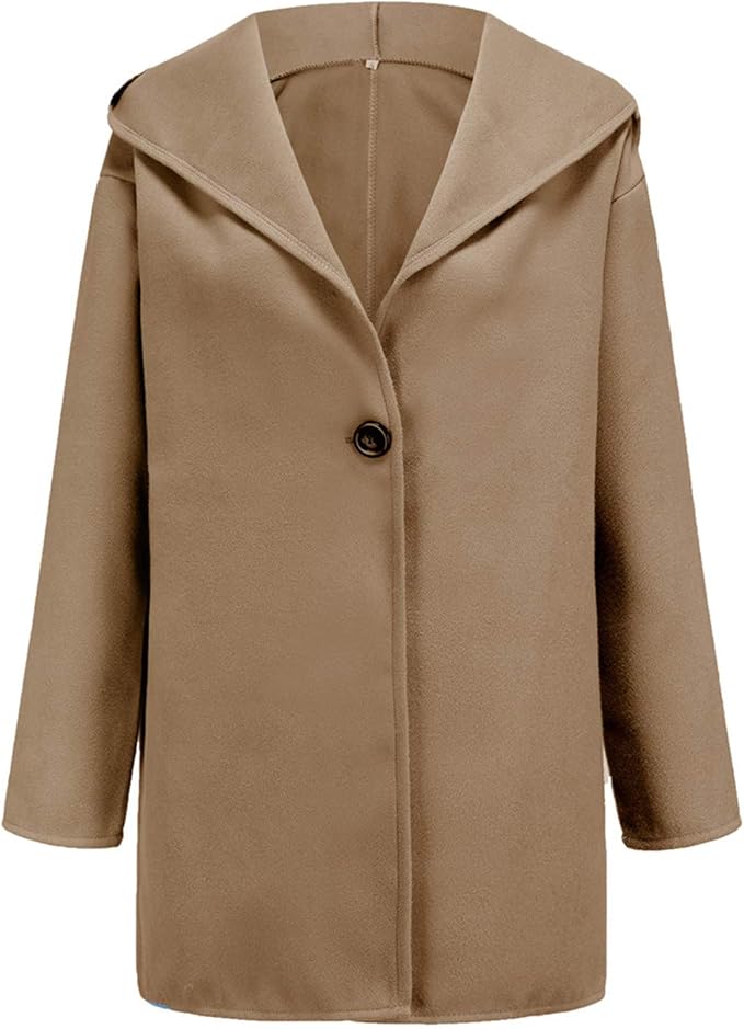 Women's long winter trench coat – elegant coat for cold days