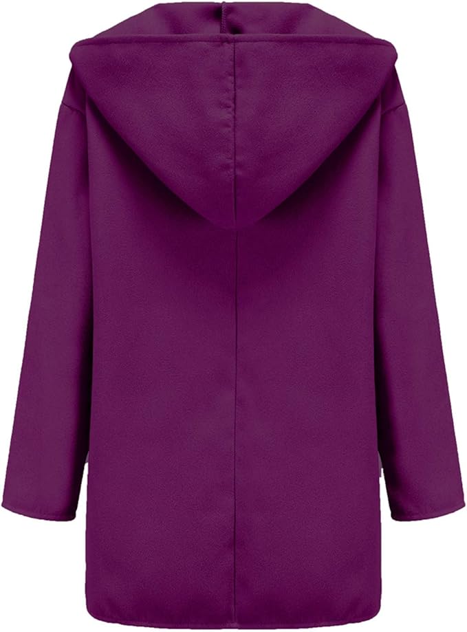 Women's long winter trench coat – elegant coat for cold days