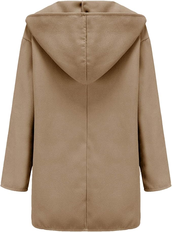 Women's long winter trench coat – elegant coat for cold days