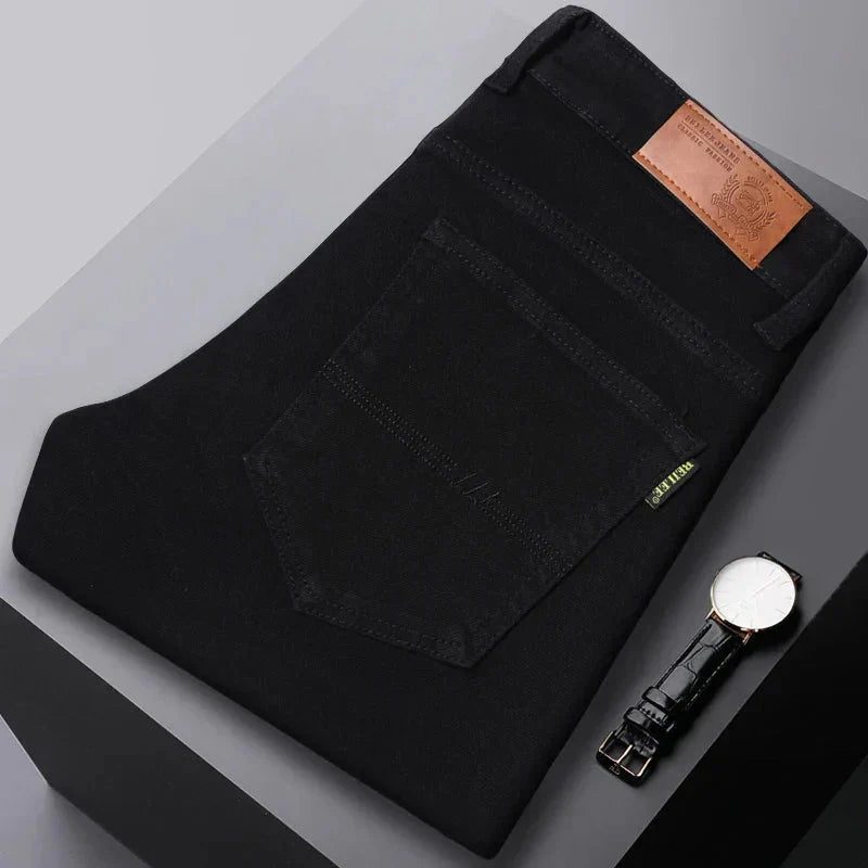 Men's jeans made from sustainable denim with a comfortable cut