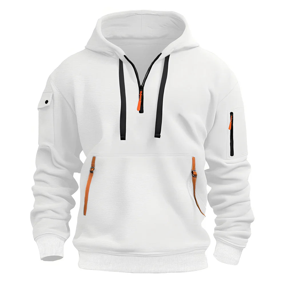 Paxton comfortable relaxed hoodie – men