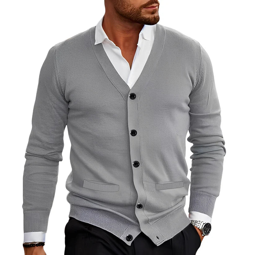 Bradley casual simple cardigan – men