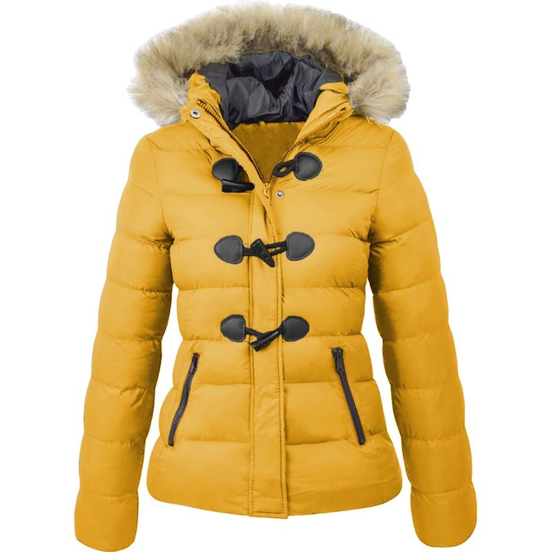 Cozy & lined ladies down jacket