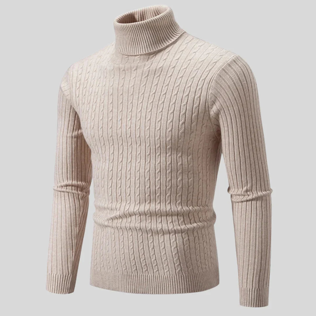 Christoph stylish turtleneck sweater – men